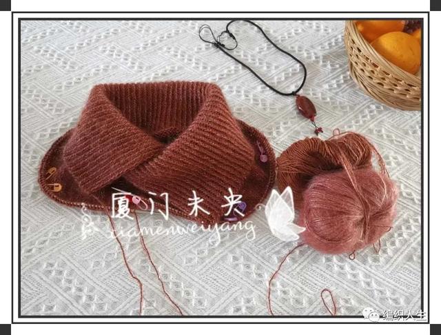 暖暖:领子很特别的女士百搭插肩袖套头衫(有编织说明) 暖暖:领子很特别的女士百搭插肩袖套头衫(有编织说明)