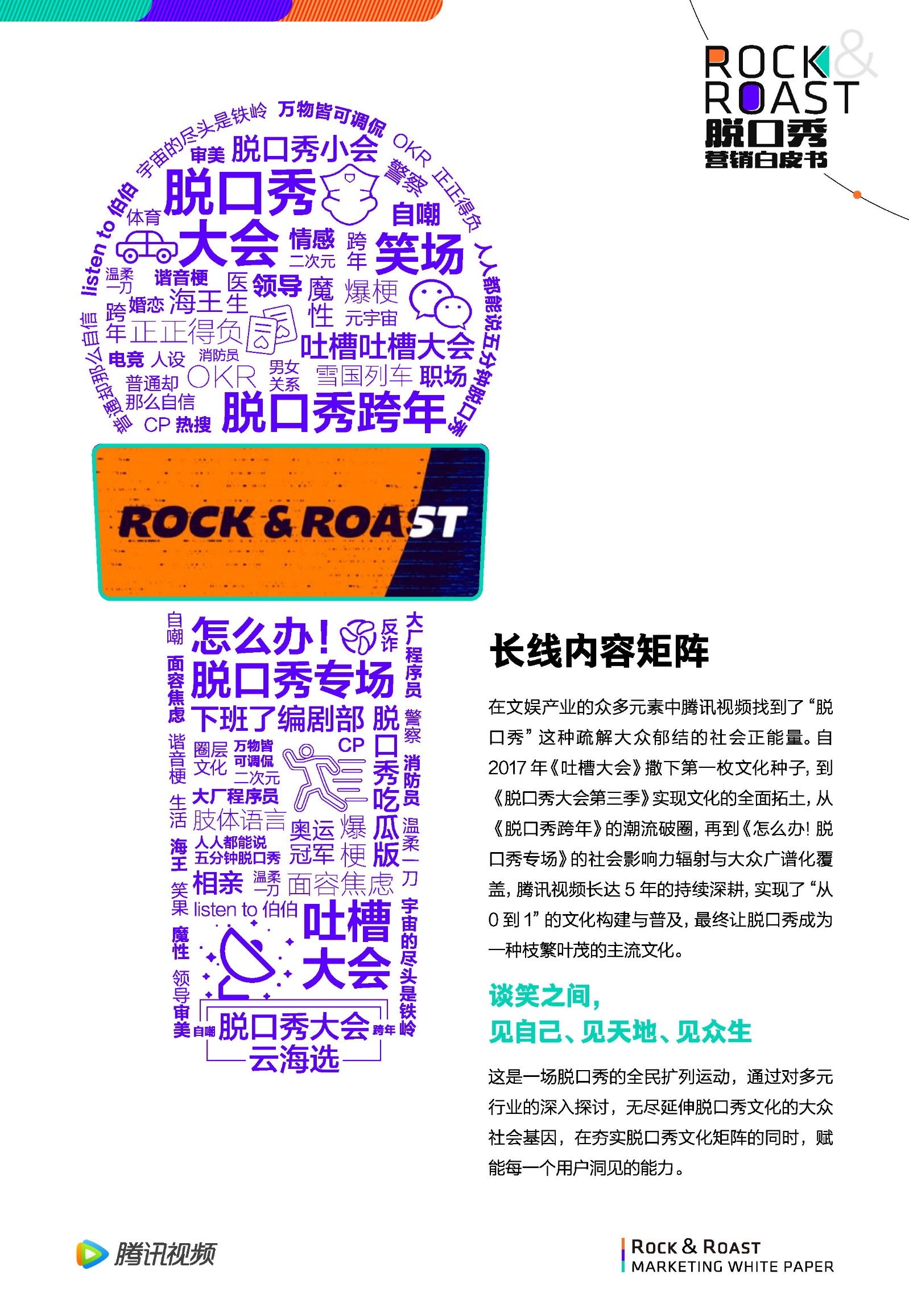 2022脱口秀营销白皮书-腾讯视频