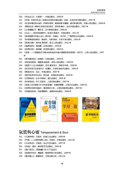 建设你的知识结构书单