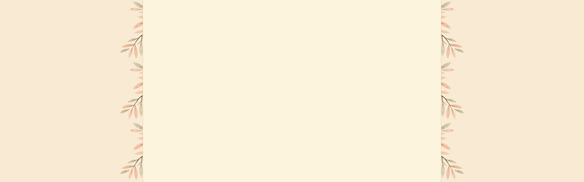 浅色文艺风树叶淘宝店铺背景图片素材