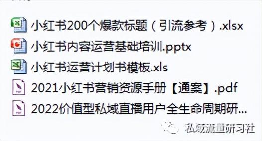 「干货分享」5份小红书运营营销干货资料