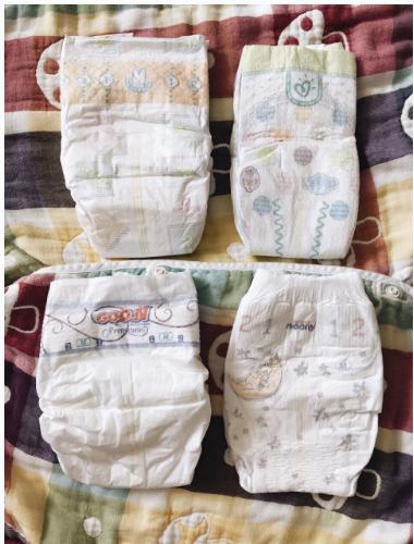 大王天使 花王 尤妮佳有机棉 好奇 大王维E 宝宝纸尿裤对比