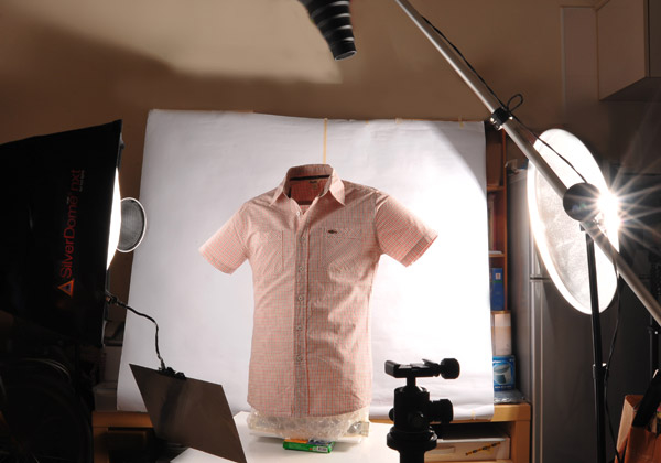 淘宝T恤衬衫拍摄技巧解读