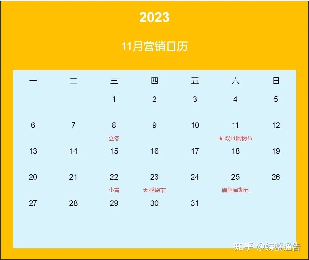 2023小红书全年营销日历（附热点话题）
