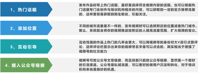 培训机构的视频号，该怎么做？