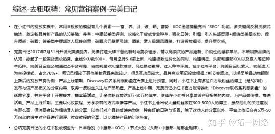 小红书内容营销数据洞察