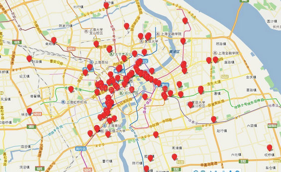 北上广互联网创业者分布图