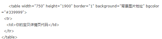 淘宝详情页背景怎么加?模板背景制作教程