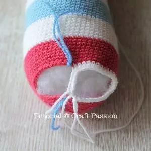 五颜六色的线材,钩出你的专属条纹小猴子!DIY钩针编织附教程 五颜六色的线材,钩出你的专属条纹小猴子!DIY钩针编织附教程