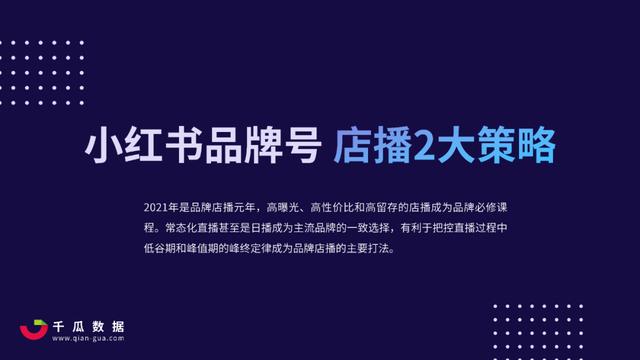 2022Q1小红书品牌自运营&店播营销报告