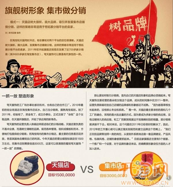 如何同时运营好天猫店和集市店