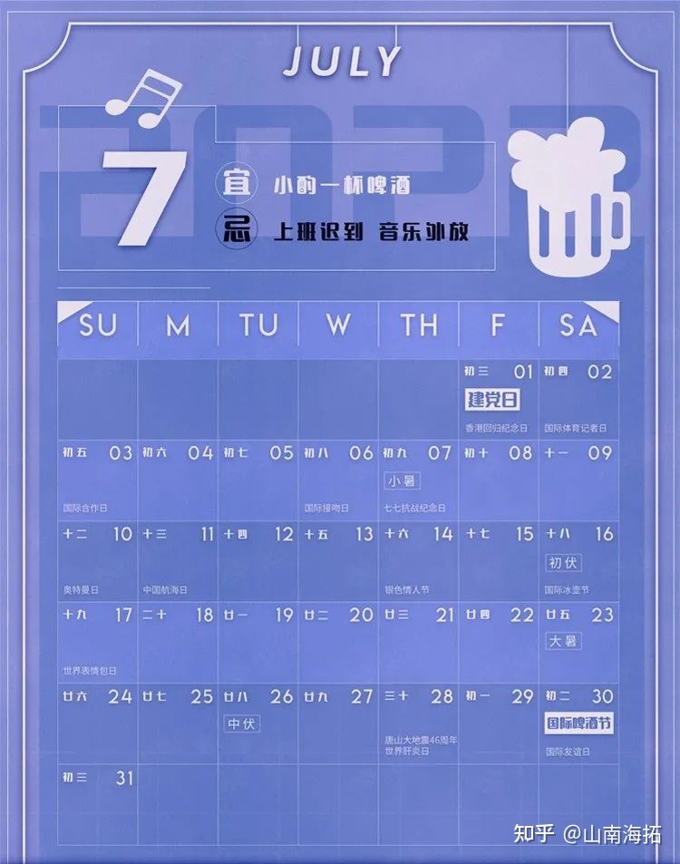 2022年全年营销日历，附上小红书五大营销主题！