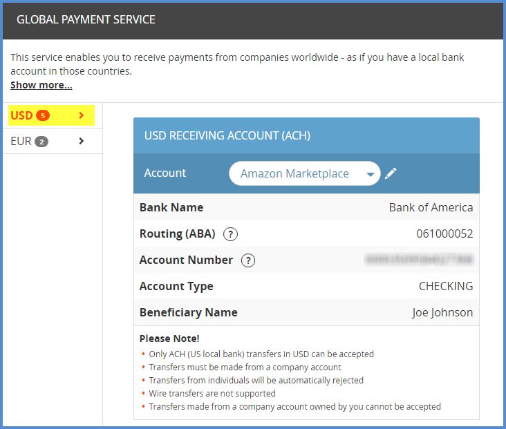 如何在亚马逊添加Payoneer进行收款？