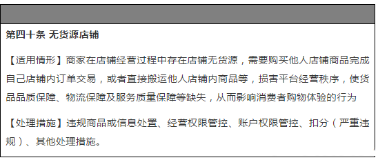 天猫无货源新增规则，小心被扣分！