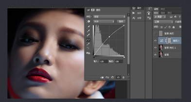 淘宝模特美白磨皮教程