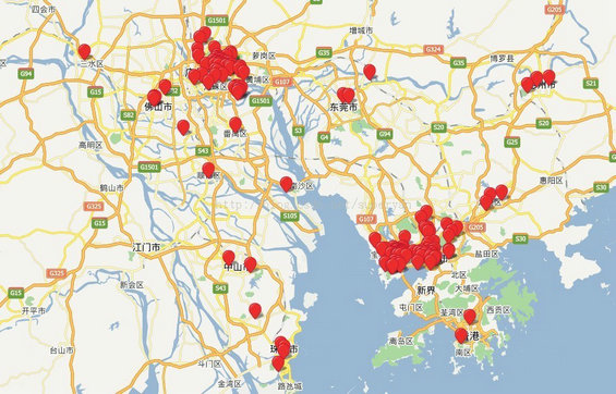 北上广互联网创业者分布图