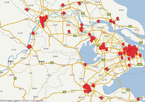 北上广互联网创业者分布图