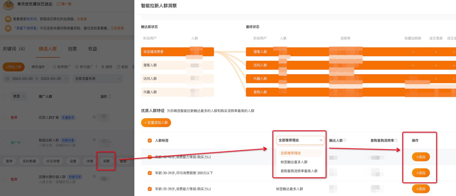 淘宝直通车智能拉新人群投放的是哪一类人群？