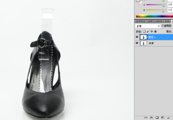 淘宝图片处理：淘宝鞋子图片后期处理教程