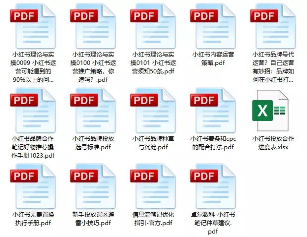 小红书爆款文案拆解（附小红书教学运营资料）