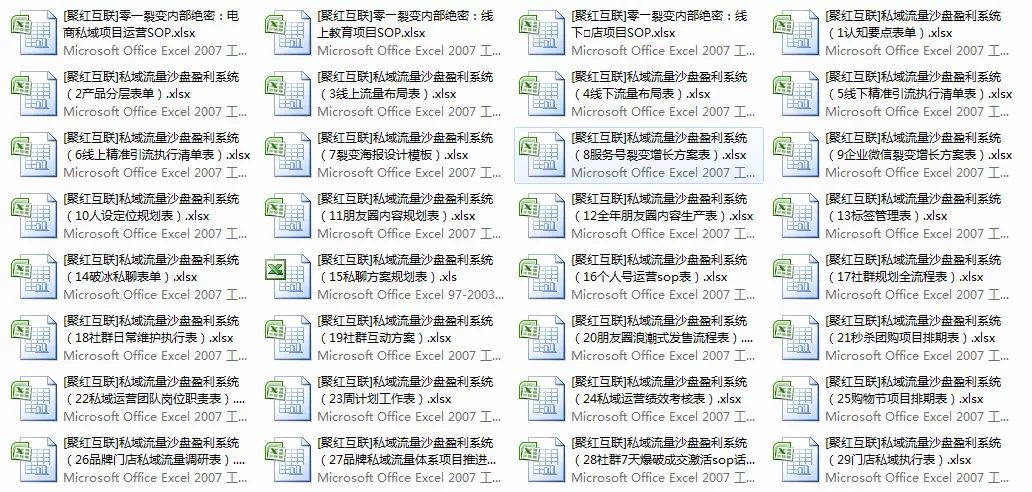 视频号直播运营SOP （附最全类目sop240份，做私域运营必备）