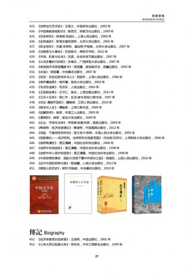 建设你的知识结构书单