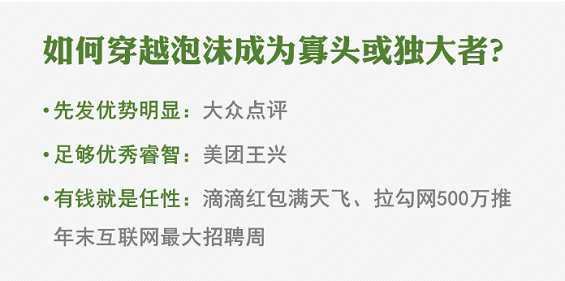 8张PPT了解垂直行业的泡沫和生存法则