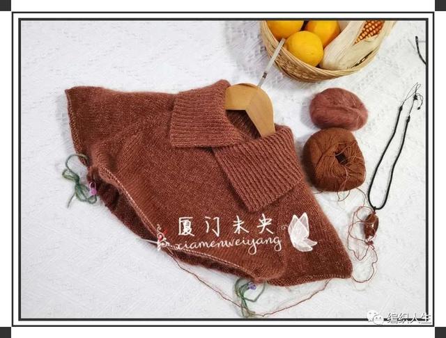 暖暖:领子很特别的女士百搭插肩袖套头衫(有编织说明) 暖暖:领子很特别的女士百搭插肩袖套头衫(有编织说明)