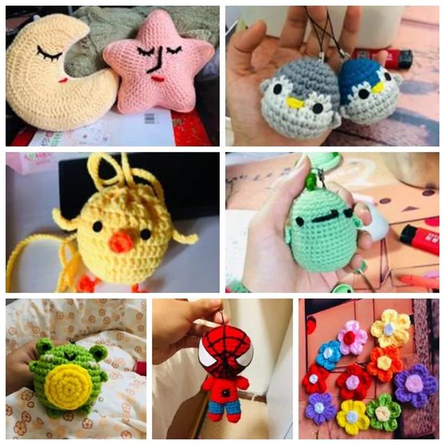 五颜六色的线材,钩出你的专属条纹小猴子!DIY钩针编织附教程 五颜六色的线材,钩出你的专属条纹小猴子!DIY钩针编织附教程