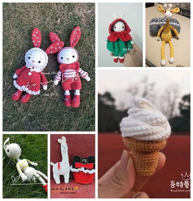 五颜六色的线材,钩出你的专属条纹小猴子!DIY钩针编织附教程 五颜六色的线材,钩出你的专属条纹小猴子!DIY钩针编织附教程