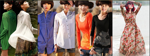 两金冠淘宝名店 裂帛