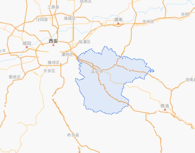 陕西省一个县，人口超50万，秦国和楚国曾在此交战