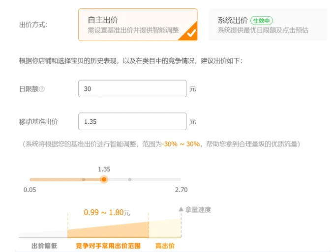 淘宝直通车智能推广怎么出价？直通车智能推广出价方式的调整