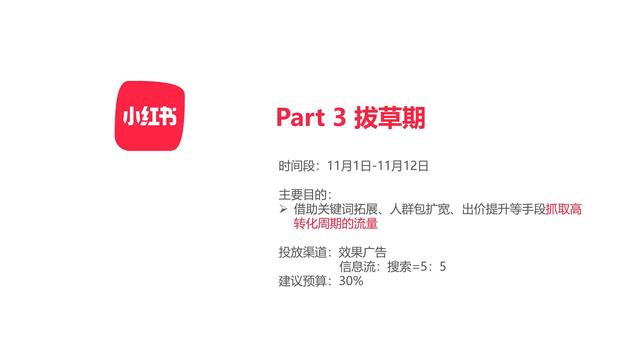 小红书双十一“种草-拔草”投放攻略 小红书双十一“种草-拔草”投放攻略