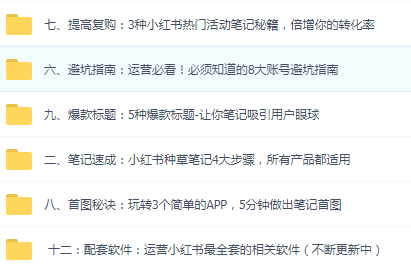 小红书爆款文案拆解（附小红书教学运营资料）