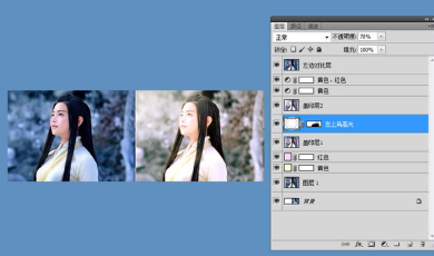 淘宝店主风照片怎么调色?
