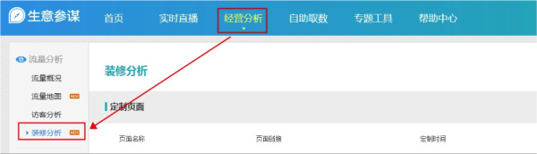 生意参谋装修分析怎么看?