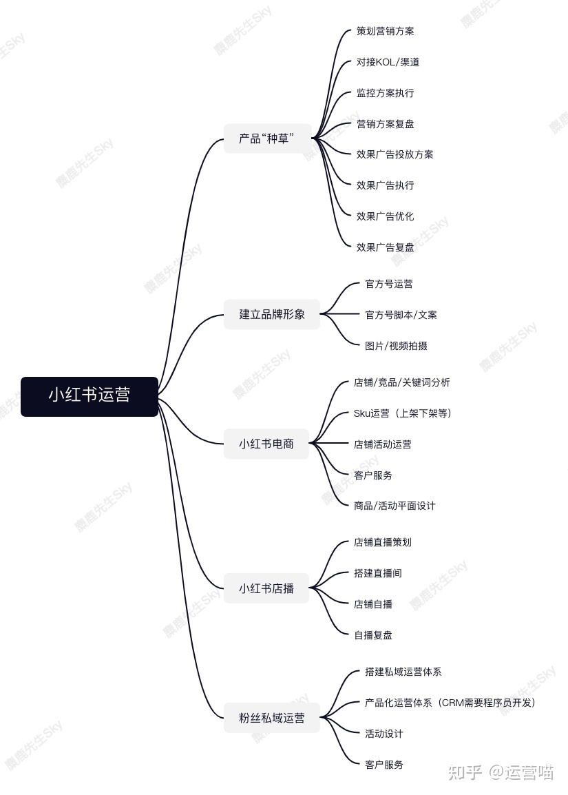 企业的小红书运营团队组织架构设计方案