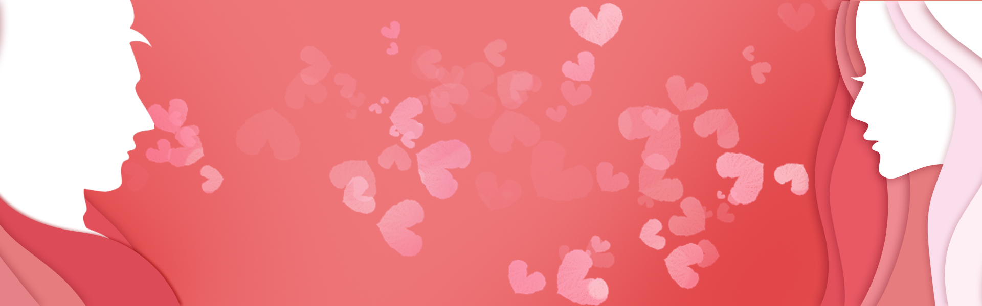 粉色520淘宝表白节店铺背景图片素材