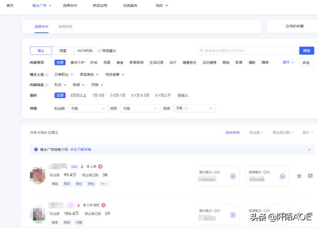小红书的付费推广营销工具有哪些？