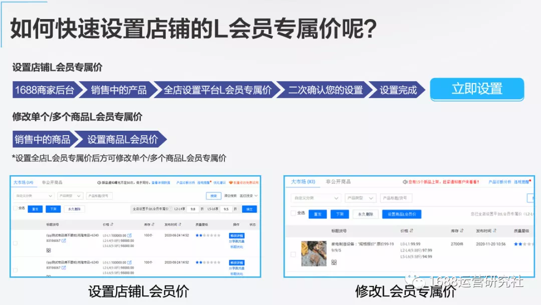 1688平台L会员专属价,你不知道的秘密! 1688平台L会员专属价,你不知道的秘密!