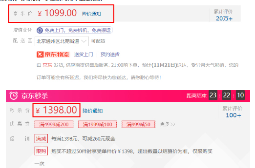 京东优惠价格叠加规则如何解读？