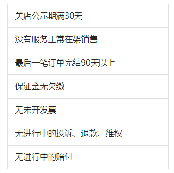 抖音小店服务市场服务商退出退保流程说明