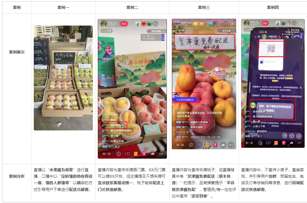 抖音小店水果采摘合规经营规范