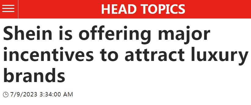 SHEIN在法国发展势头正猛，用户群不断扩大