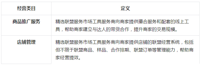 抖音发布关于新增《商家联盟推广类目管理规范》的通知