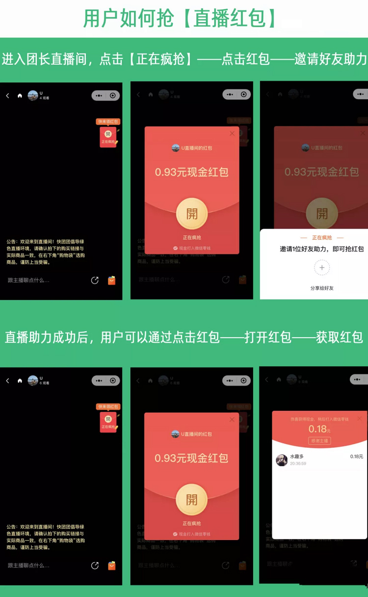 快团团红包玩法攻略，羊毛薅起来！