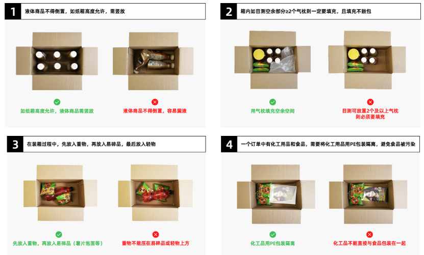 关于抖音物流打包基础包装规范 关于抖音物流打包基础包装规范