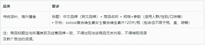 全球购抖音滋补保健行业管理规范