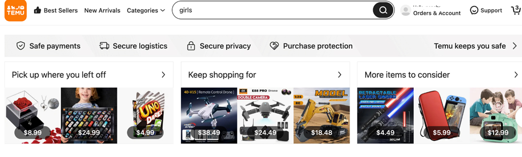 拼多多Temu跨境玩具&游戏如何打造爆款？